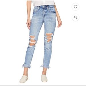 BLANKNYC | The Rivington Ripped Destroyed denim jeans women’s 27